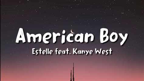 kanye american boy lyrics